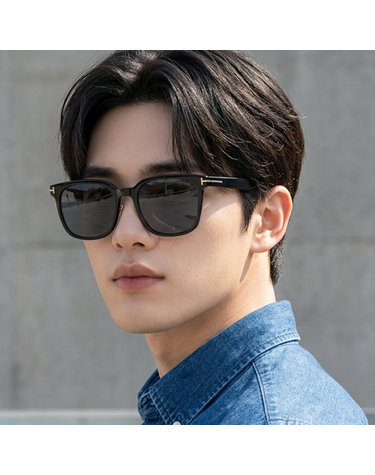 톰포드 선글라스 TF1380-K 01A 지창욱 명품 사각 블랙 뿔테 아시안핏 남자 여자
