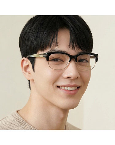 톰포드 안경테 TF5307 001 하금테 명품 블랙 골드