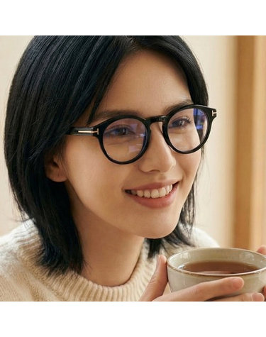 톰포드 안경테 TF5887B 001 레트로 명품 패션 블루라이트차단안경 시력보호