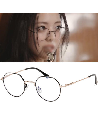 톰포드 블루라이트차단 안경테 TF5789KB 다각형 유나착용 패션안경