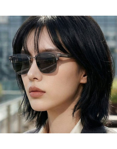 톰포드 선글라스 TF1139K 20A 투명 그레이 하금테 명품 사각 아시안핏 패션
