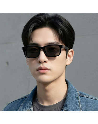 구찌 선글라스 GG1986SA 001 렉탱귤러 남자 여자 명품 뿔테 아시안핏