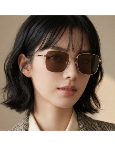 구찌 선글라스 GG2097SK 004 골드 명품 데일리 메탈테 아시안핏 여자 남자