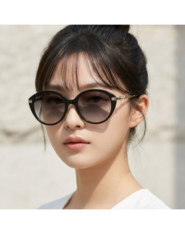 구찌 선글라스 GG2056SA 001 라운드 명품 패션 홀스빗 여자 남자 아시안핏