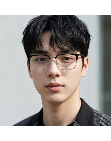몽블랑 안경테 MB0199OA 005 명품 하금테 반뿔테 클래식안경 아시안핏