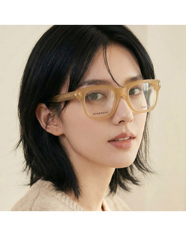 지방시 안경테 GV0032 TZ6 두꺼운 명품 뿔테 여자 남자 데일리 패션