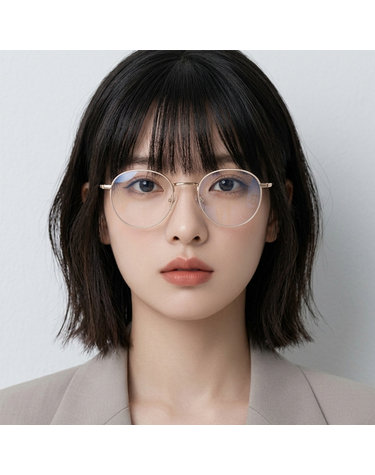 폴스미스 안경테 PSOP105 704 동글이 명품 메탈테 여자 남자 패션