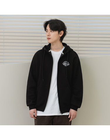 앨빈클로 골프 클럽 오버핏 후드집업 AZH580 (3 COLOR)