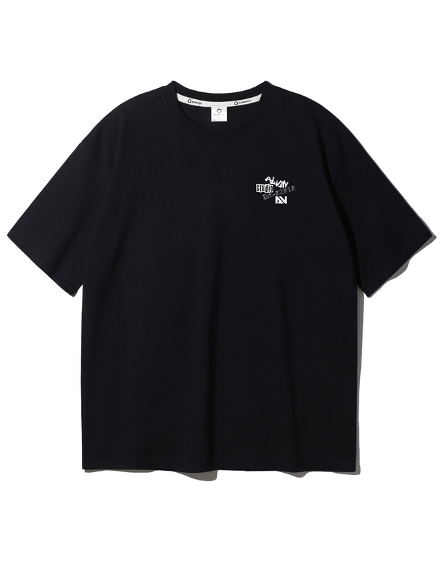 앨빈클로 [여성] 앨빈클로 카모마일 반팔티 W74831 (2 COLOR) 착용컷