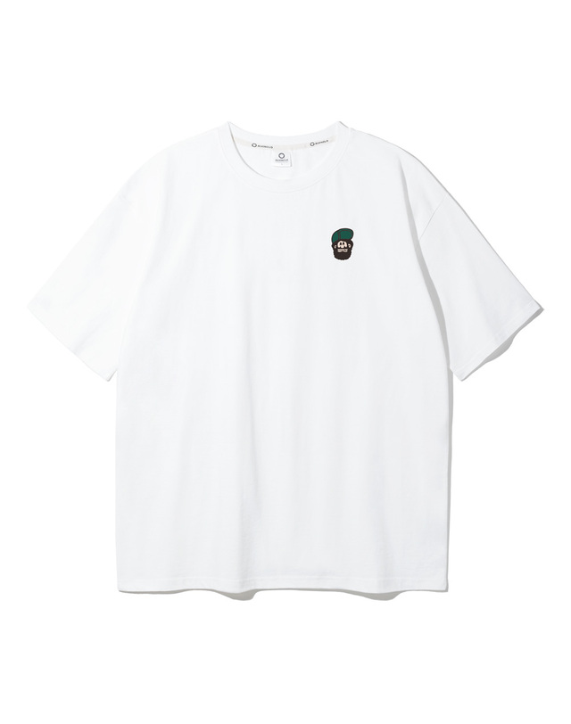 앨빈클로 앨빈클로 PASSIONATE SURF 오버핏 반팔티 AST4986 (3 COLOR) 착용컷