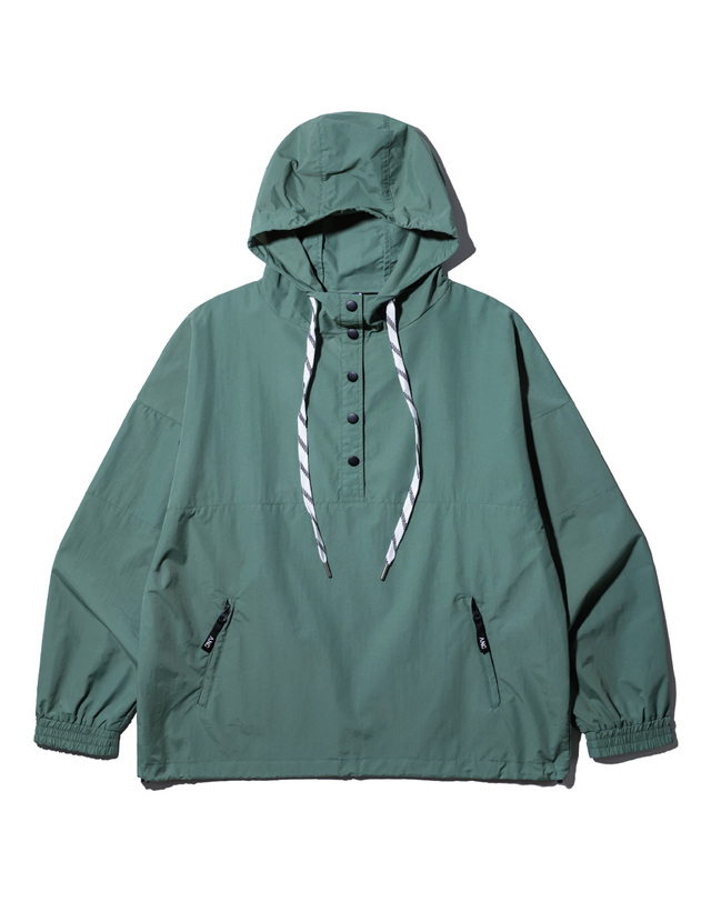 앨빈클로 [DE LUXE] 앨빈클로 버튼 아노락 바람막이 자켓 DLX649 (3 COLOR) 착용컷