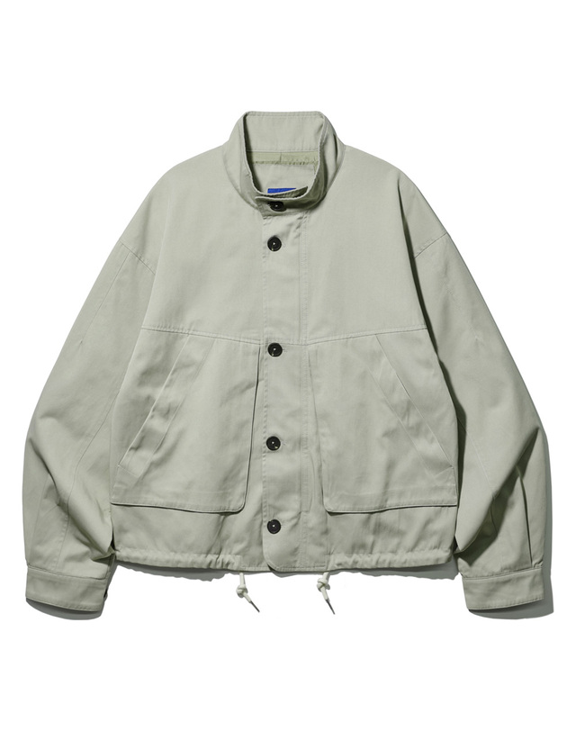 앨빈클로 앨빈클로 드로우 스트링 버튼 집업 자켓 DLX642 (2 COLOR) 착용컷