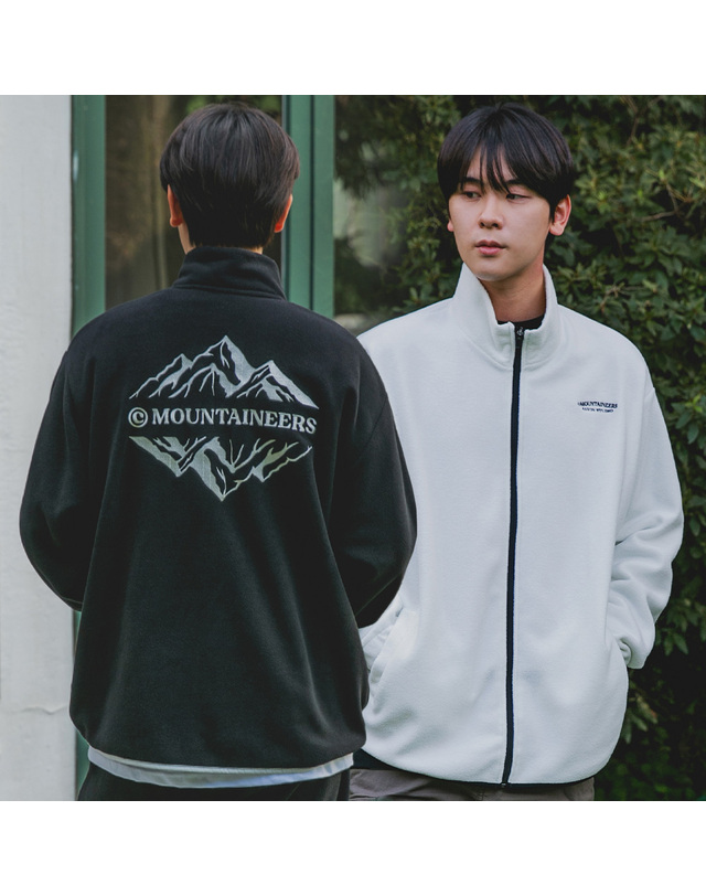 앨빈클로 앨빈클로 마운티널스 마이크로 플리스 집업 AZH575 (3 COLOR) 착용컷