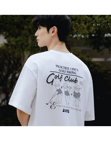 앨빈클로 GOLF TRIO 오버핏 반팔티 AST4520 (3 COLOR)