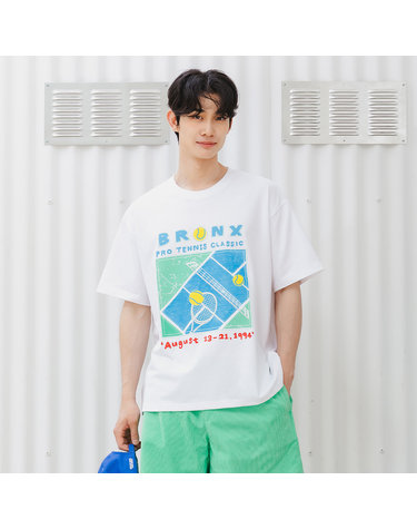 앨빈클로 BRONX TENNIS 오버핏 반팔티 AST4556 (4 COLOR)