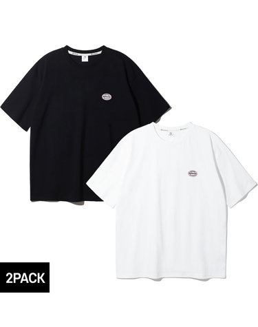 [2PACK] 앨빈클로 WAPPEN 오버핏 반팔티 2종 패키지