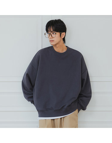 앨빈클로 무지 벌룬핏 맨투맨 MAR369 (4 COLOR)