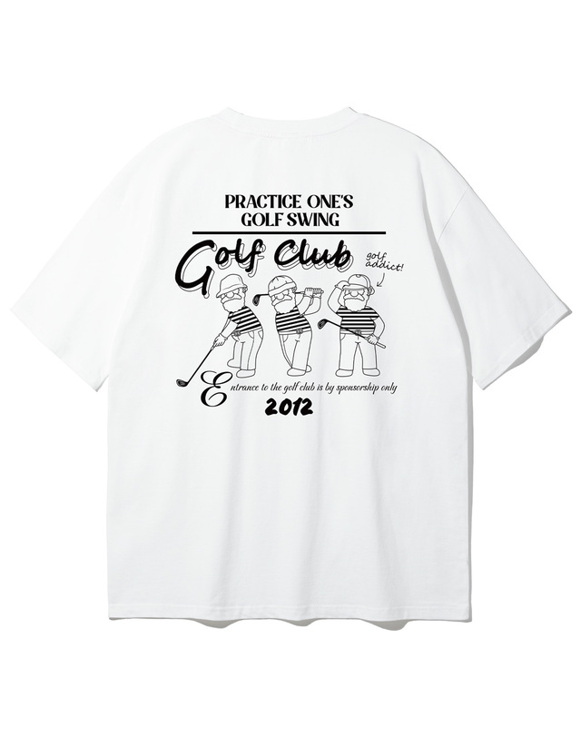 앨빈클로 앨빈클로 GOLF TRIO 오버핏 반팔티 AST4520 (3 COLOR) 착용컷