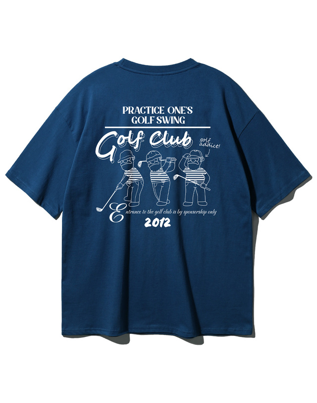 앨빈클로 앨빈클로 GOLF TRIO 오버핏 반팔티 AST4520 (3 COLOR) 착용컷