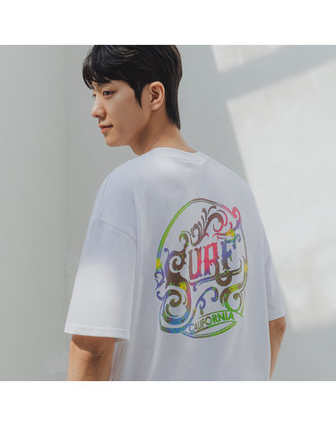 앨빈클로 SURF 오버핏 반팔티 AST4743 (2 COLOR)
