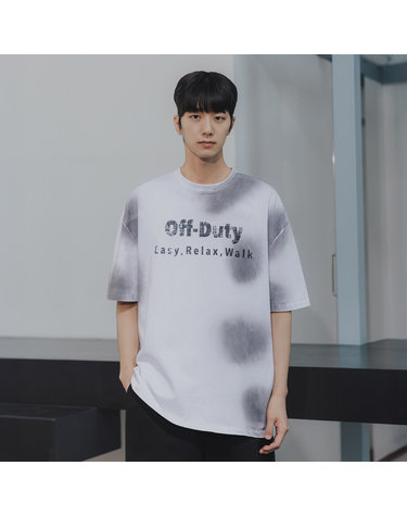 [DELUXE] 앨빈클로 오프듀티 더티워싱 오버핏 반팔티 DLX2916