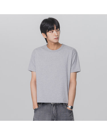 앨빈클로 베이직 크롭 반팔티셔츠 AST3511 (3 COLOR)