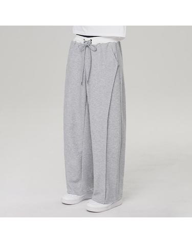 앨빈클로 스트링 포인트 컬러 밴딩 스웨트 팬츠 DLX2983 (2 COLOR)