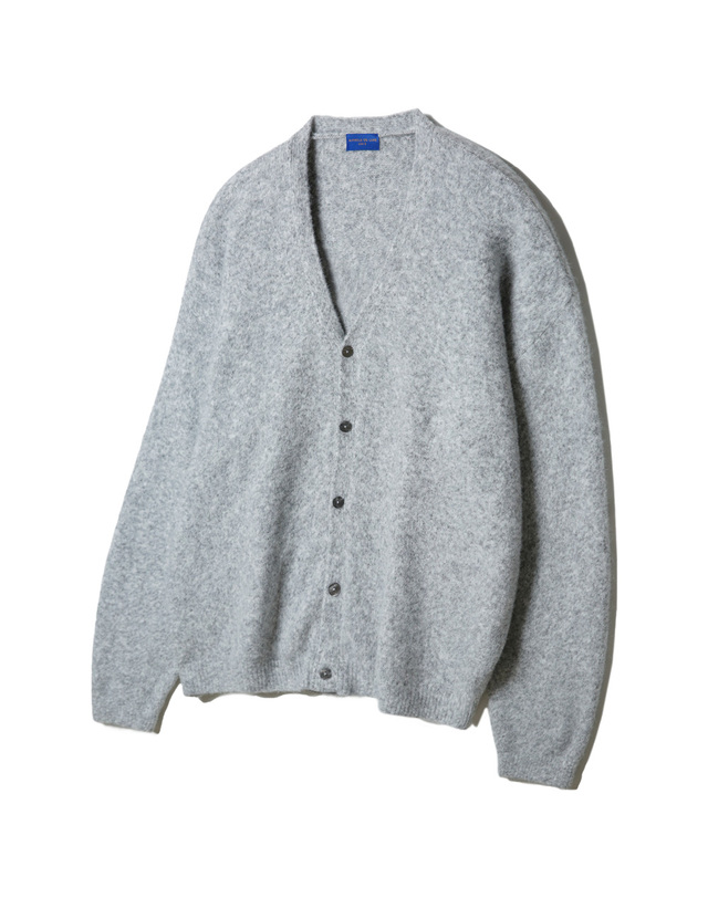 앨빈클로 [DE LUXE] 앨빈클로 울 브이넥 가디건 DLX1515 (4 COLOR) 착용컷
