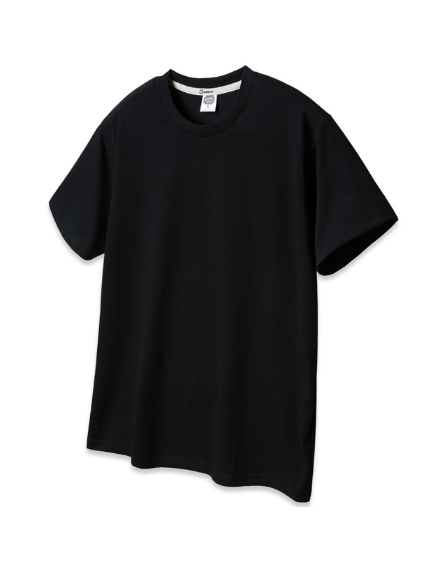 앨빈클로 앨빈클로 무지 크로스핏 싱글스판 반팔티 AST4772 (2 COLOR) 착용컷