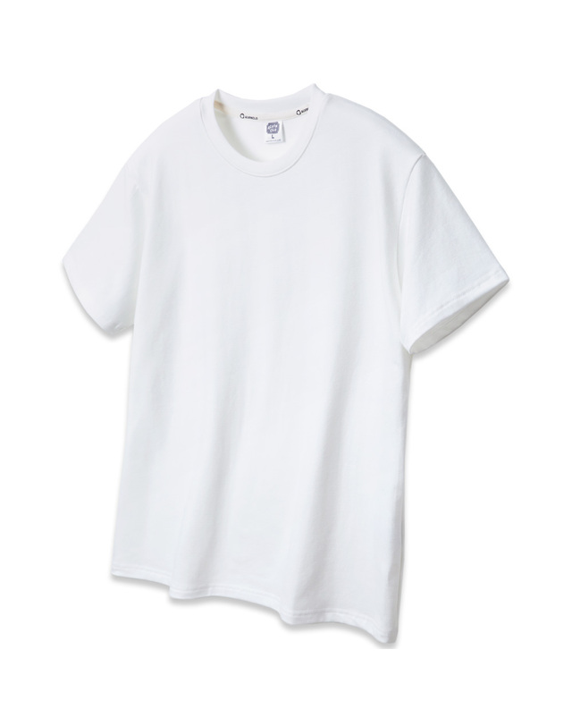 앨빈클로 앨빈클로 무지 크로스핏 싱글스판 반팔티 AST4772 (2 COLOR) 착용컷