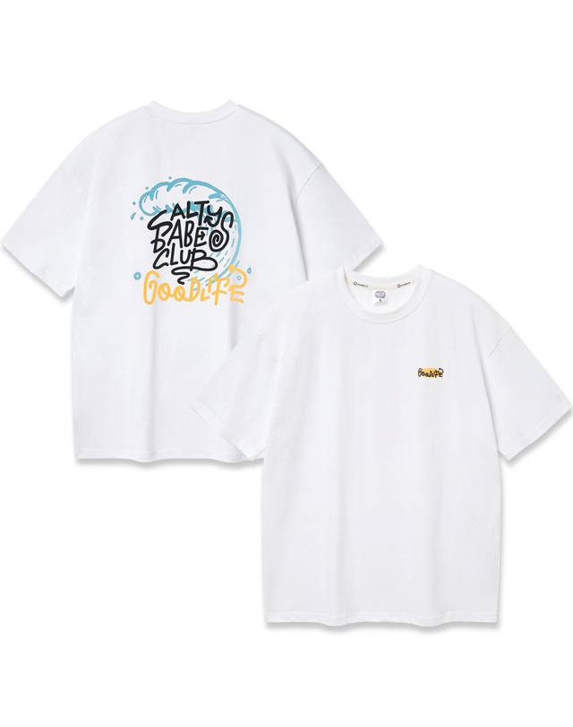 앨빈클로 앨빈클로 GOODLIFE 오버핏 반팔티 AST4813 (2 COLOR) 착용컷