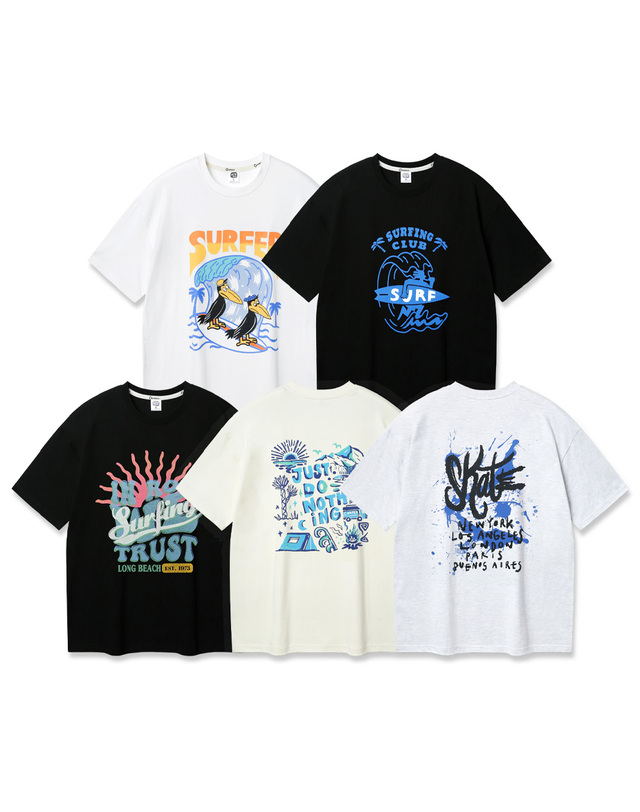 앨빈클로 앨빈클로 SUMMER 반팔티 10종 택1 착용컷