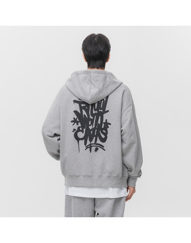 앨빈클로 앨빈클로 RITUAL 투웨이 후드 집업 AZH265 (2 COLOR) 착용컷