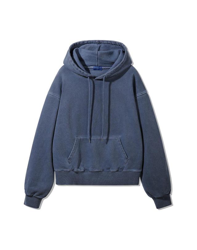 앨빈클로 앨빈클로 피그먼트 크롭 후드티 DLX2974 (4 COLOR) 착용컷