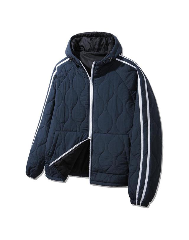 앨빈클로 앨빈클로 웜 퀄티드 후드 패딩 점퍼 DLX2957 (3 COLOR) 착용컷