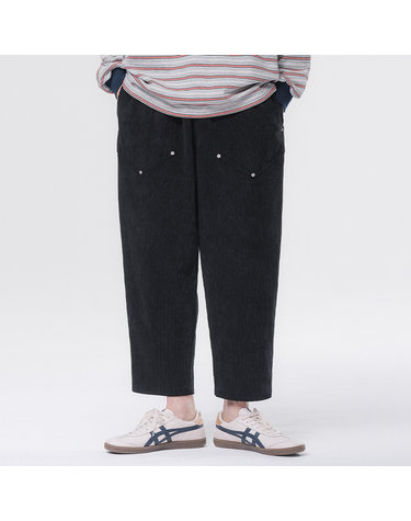 앨빈클로 리벳 포인트 벌룬핏 코듀로이 밴딩 팬츠 DLX2954 (3 COLOR)