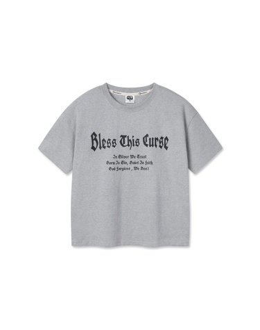 앨빈클로 BLESS 크롭핏 반팔티셔츠 AST3638 (2COLOR)