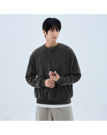 앨빈클로 골덴 헨리넥 스웨트셔츠 MAR961 (3COLOR)