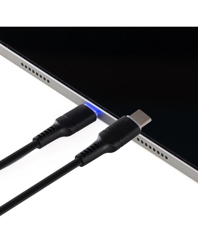 플라이토 플라이토 LED 100W 초고속 충전 케이블 C-to-C 1.5M 착용컷