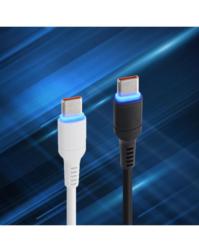 플라이토 플라이토 LED 100W 초고속 충전 케이블 C-to-C 1.5M 착용컷