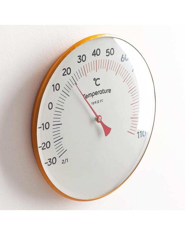 플라이토 국산 플라이토 히트원 아날로그 온도계 20cm 착용컷