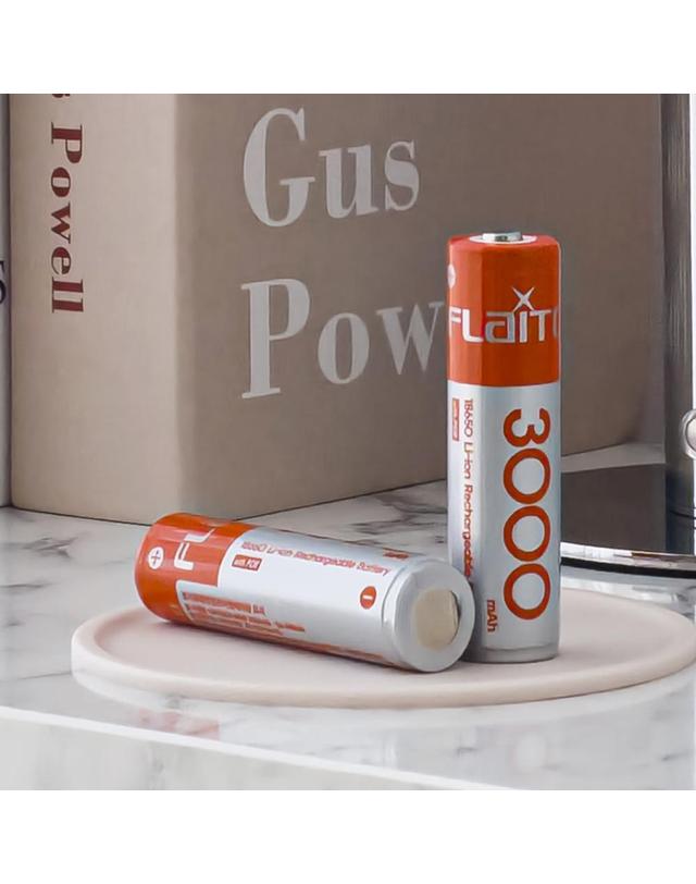 플라이토 플라이토 18650 리튬이온 충전지 배터리 3000mAh 착용컷