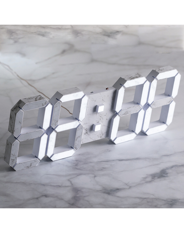 플라이토 국산 플라이토 인테리어 LED 벽시계 38cm 비앙코 / 포토사은품 착용컷