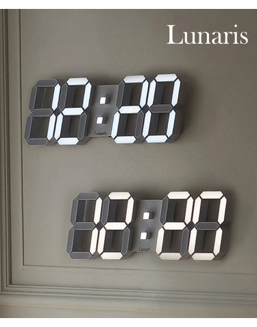 국산 루나리스 인테리어 LED 벽시계 38cm / 포토사은품