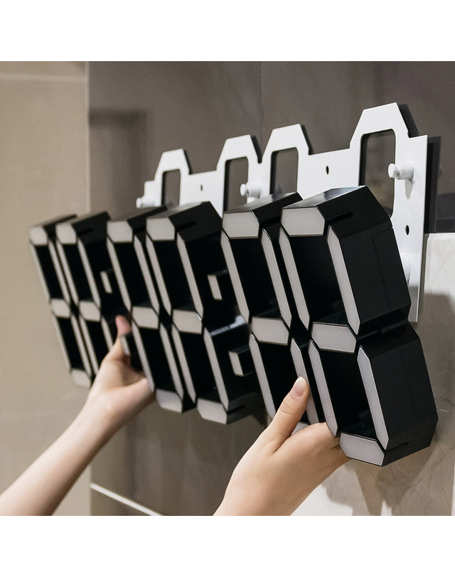 루나리스 루나리스 GPS 전파수신 인테리어 대형 LED 벽시계 90cm 착용컷