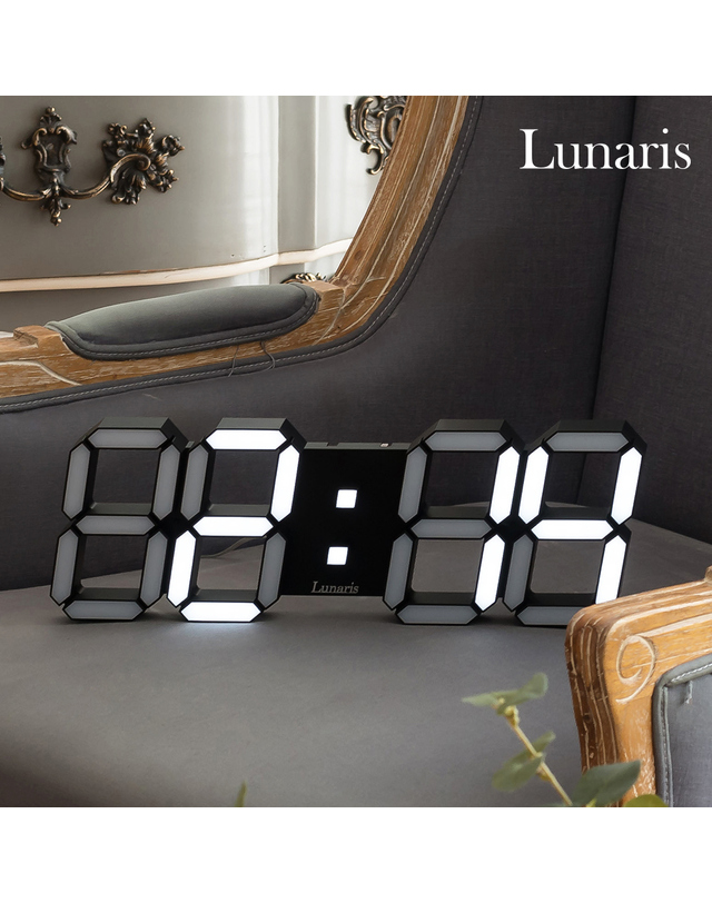 루나리스 국산 루나리스 인테리어 LED 벽시계 38cm / 포토사은품 착용컷