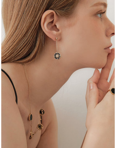 Lunar Drop Earrings
