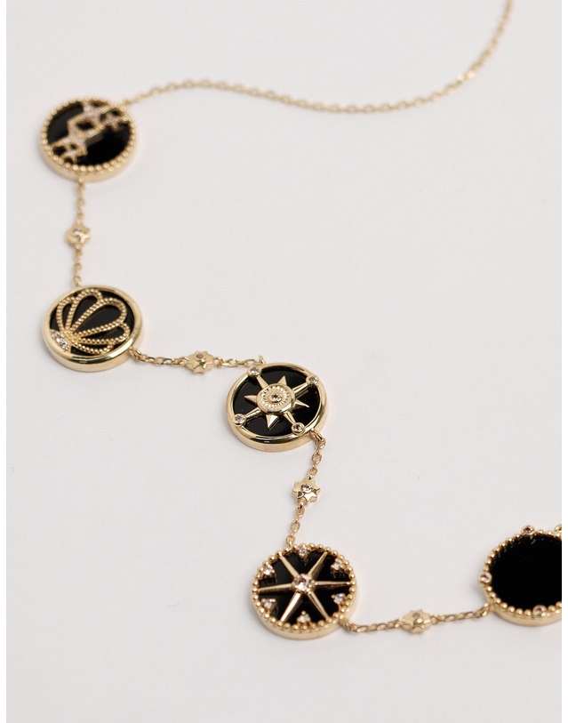 브릴러리 Lunar Necklace 착용컷