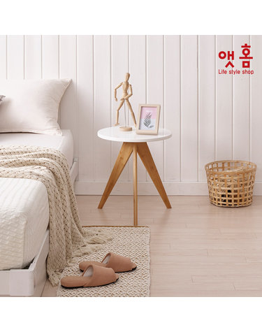 [AT HOME] 앳홈 콤마 원형 테이블 겸 협탁(소)