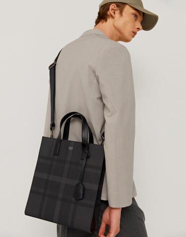 [토트 백(S Size)][DAKS ESSENTIAL][닥스에센셜] 블랙 타탄체크